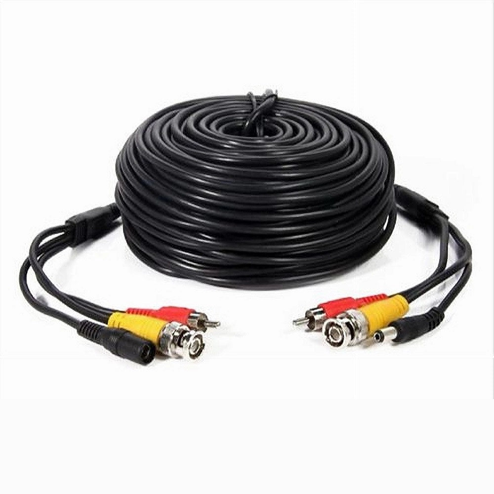 Trade Shop - Cavo Coassiale Audio Video Alimentazione Bnc+av+dc 50mt Per Telecamera Cv-tel006 -