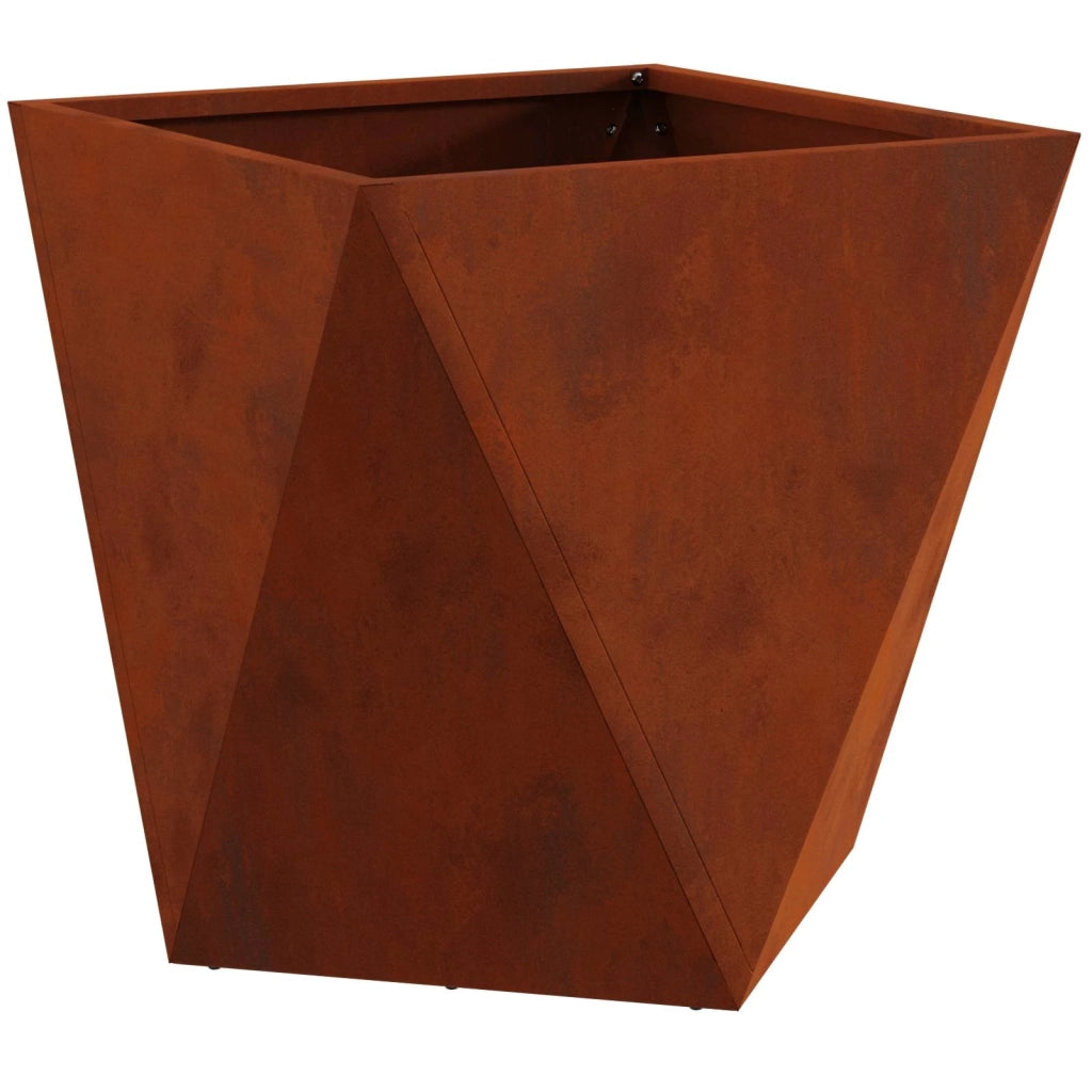 Fioriera Ruggine 50 x 50 x 50 cm 883848