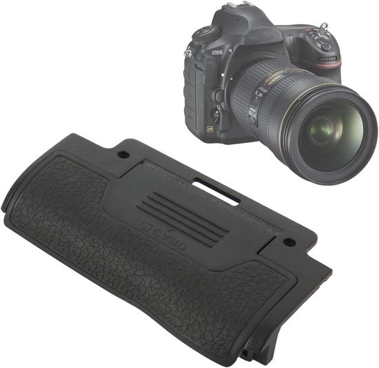 Porta camera con apertura di memoria per slot di scheda per fotocamera Nikon D850 - Pezzo di ricambio nero