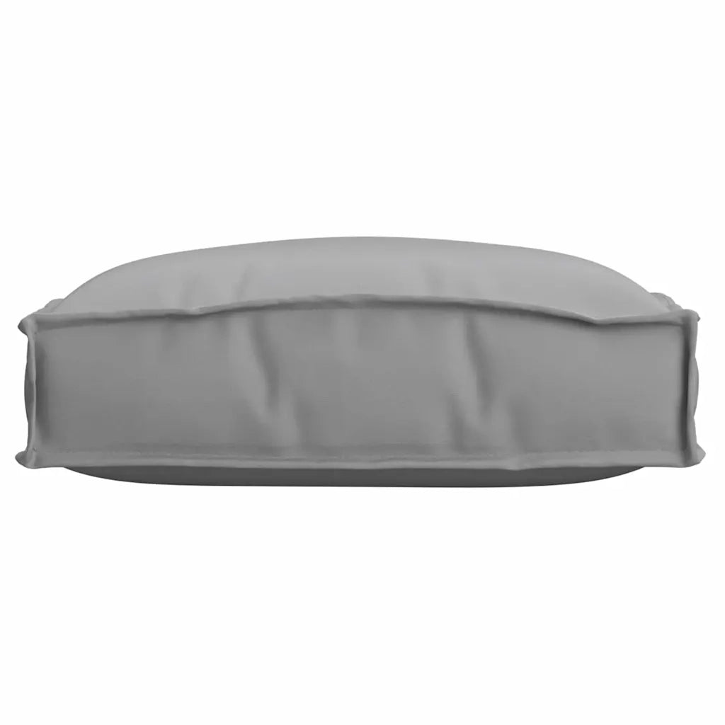 Cuscino 4 pcs Grigio 40 x 40 x 8 cm Tessuto Oxford 42001589
