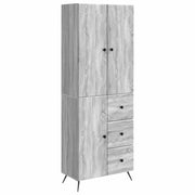 Set di armadi 2 pcs Sonoma grigio Legno ingegnerizzato 3416904
