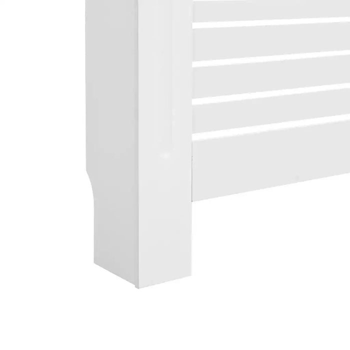 Coperture per Radiatori 2 pz Bianche 172x19x81,5 cm in MDF 3051376