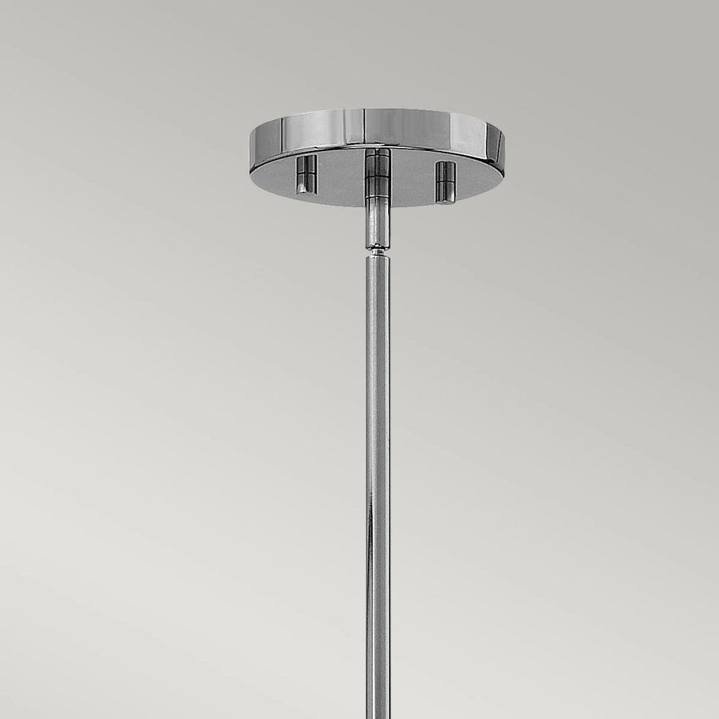 Lampada a sospensione Hinkley Finley cromo E27 Ø15,2