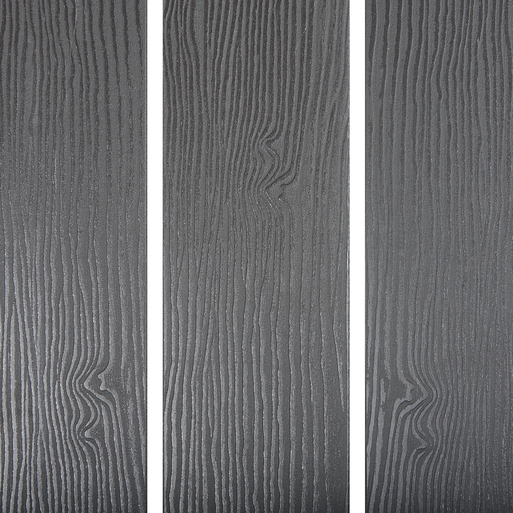 Sedia a dondolo tradizionale da giardino grigio scuro stile classico tradizionale