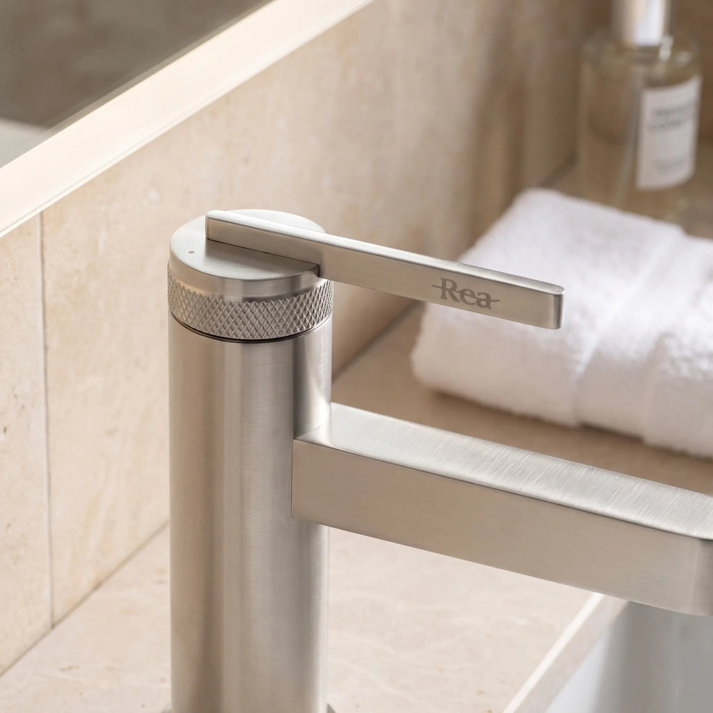 Rubinetto Da Bagno Rea Grace Brush Nickel