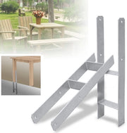 Supporto a H per legno - 121MM - Supporto a posti per legno - Supporto a H totale lunghezza 600 mm