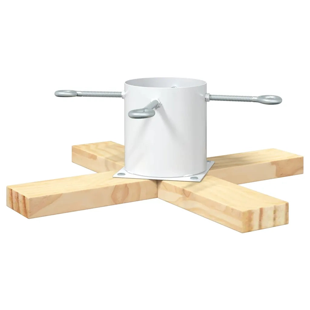 Supporto per Albero di Natale 1.73 Bianco 50 x 50 x 16 cm 42019197