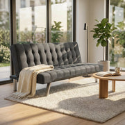 Divano Letto tre posti in Tessuto cm 178x80x71 - JACK