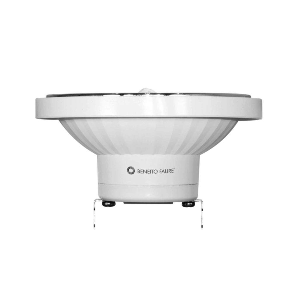Lynk Lampadina LED AR111 Retrofit Attacco G53 13W 12VDC Fascio Luce 45 Gradi Temperatura Colore 2700K Finitura Bianca Alta Efficienza Illuminotecnica