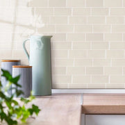 Tessuto 3D Effetto - Autoadesivo - Impermeabile - Per Cucina/Bagno - Facile da Rimuovere - Adatto per Superfici Liscie - Decalcomania per Parete