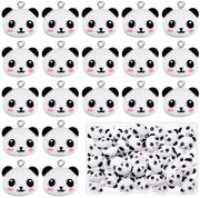 40 Panda di Cottura per Creare Gioielli Decorativi
