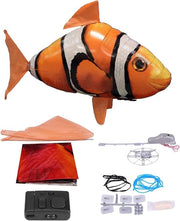 Giocattolo aereo a controllo remoto con pallone gonfiabile balena clown pesce decorativo anti-gravità per interni giocattolo per casa per famiglia per festa di compleanno Natale
