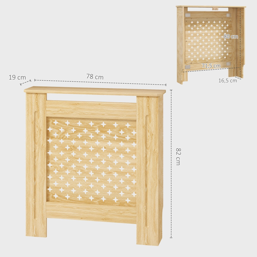 Tavolino da salotto ¨C zephmum ¨C 78x19x82 cm rovere