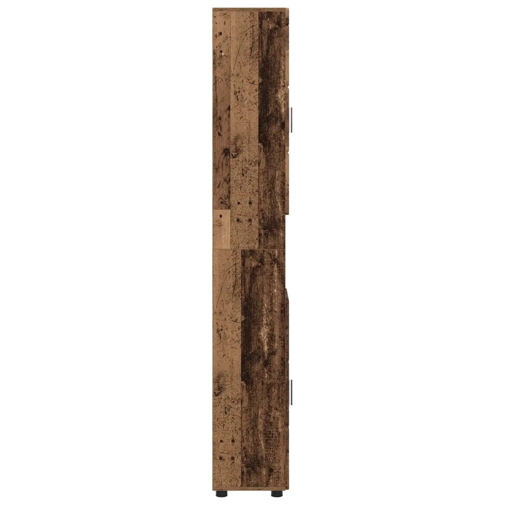 Set di Armadi da Bagno TULUM Legno vecchio 37 x 31,5 x 203 cm 880359