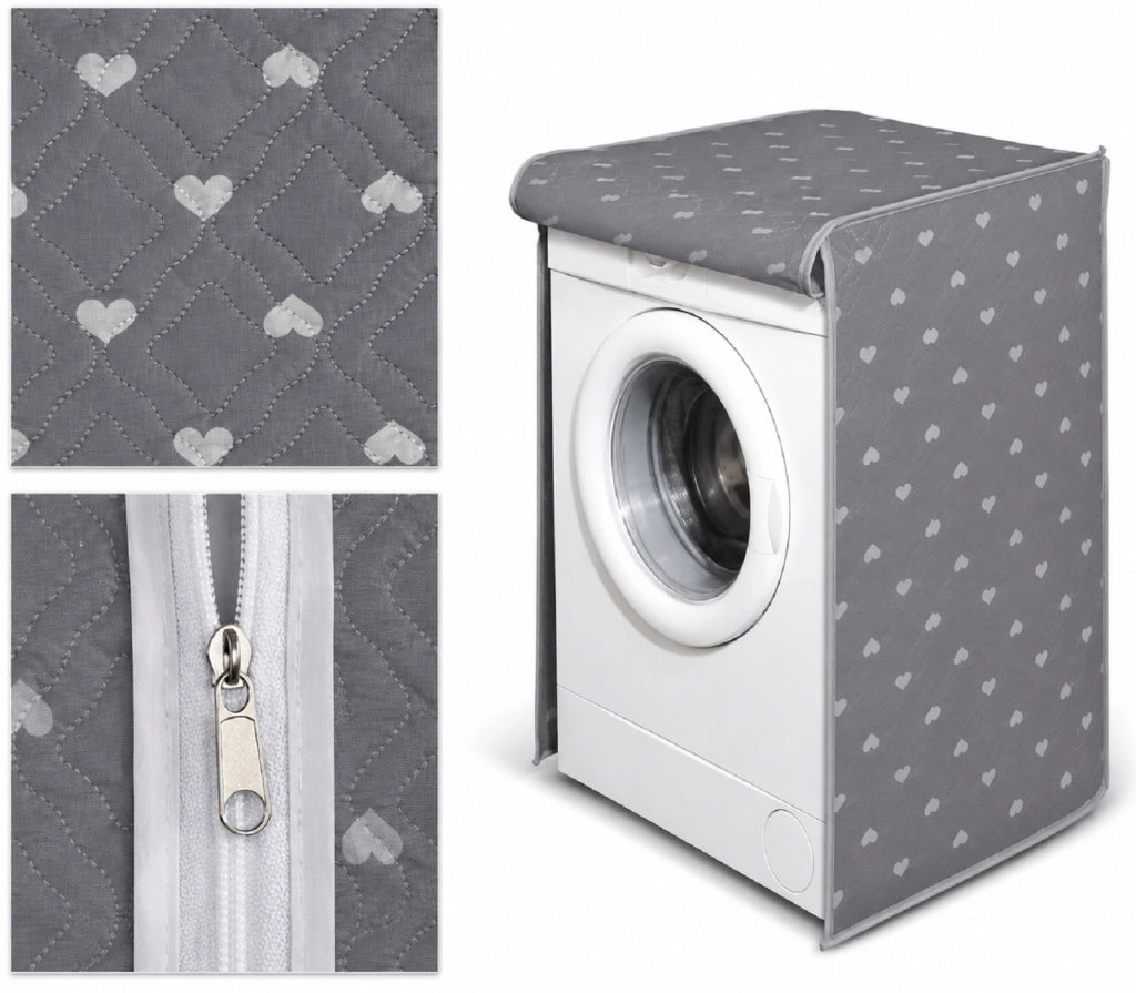 Telo Coprilavatrice Impermeabile 58x62x85 cm con Cerniera Lavabile 59380