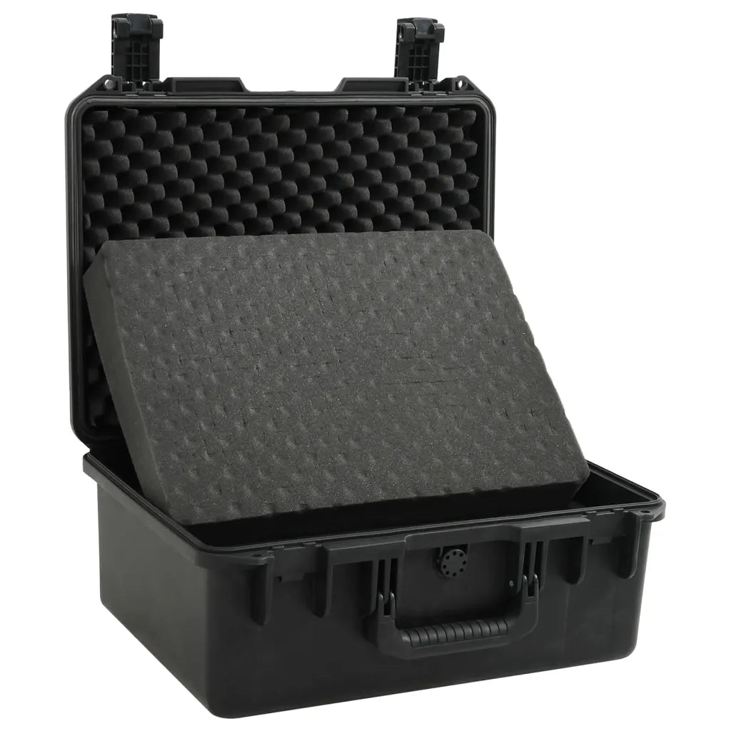 Valigetta da Volo Portatile Nera 49x38x23 cm in PP CFW7196023
