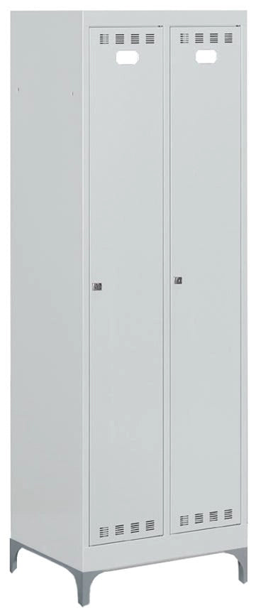 Armadio spogliatoio a 2 posti cm. 61x50x195h