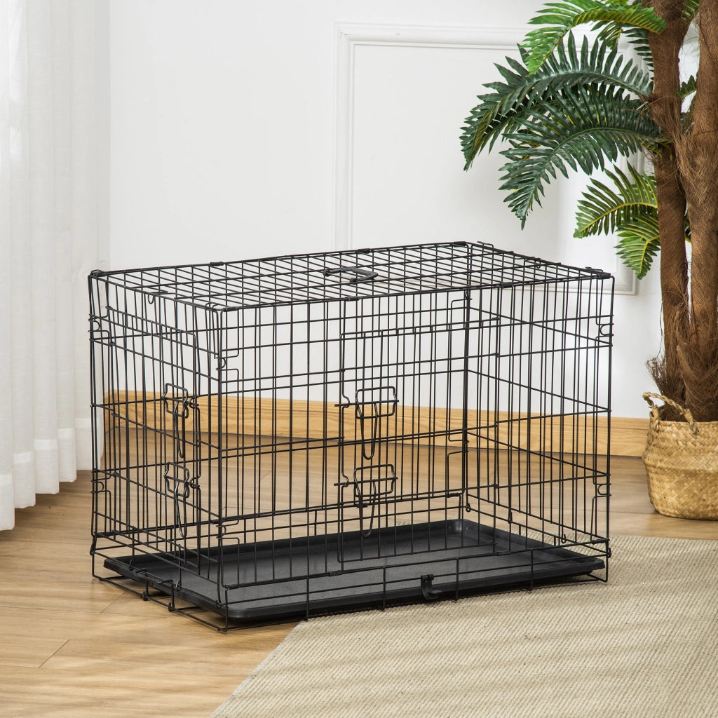 Gabbia per Cani Trasportabile ¨C Minimal ¨C Nero