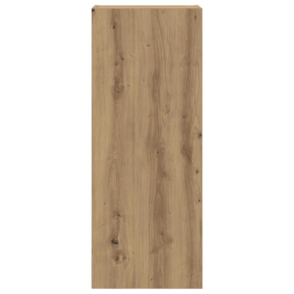Mobile TV da parete-Mobile TV a Muro-Credenza TV Rovere artigianale 40,5 x 30 x 102 cm