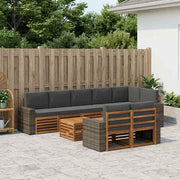 Set divani Legno di Acacia Massello 3384548