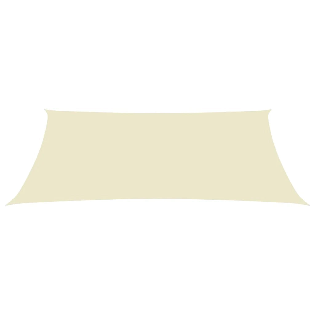 Vela ombreggiante/ombrellone rettangolare in tessuto Oxford 2,5 x 4,5 m crema 02_0009576