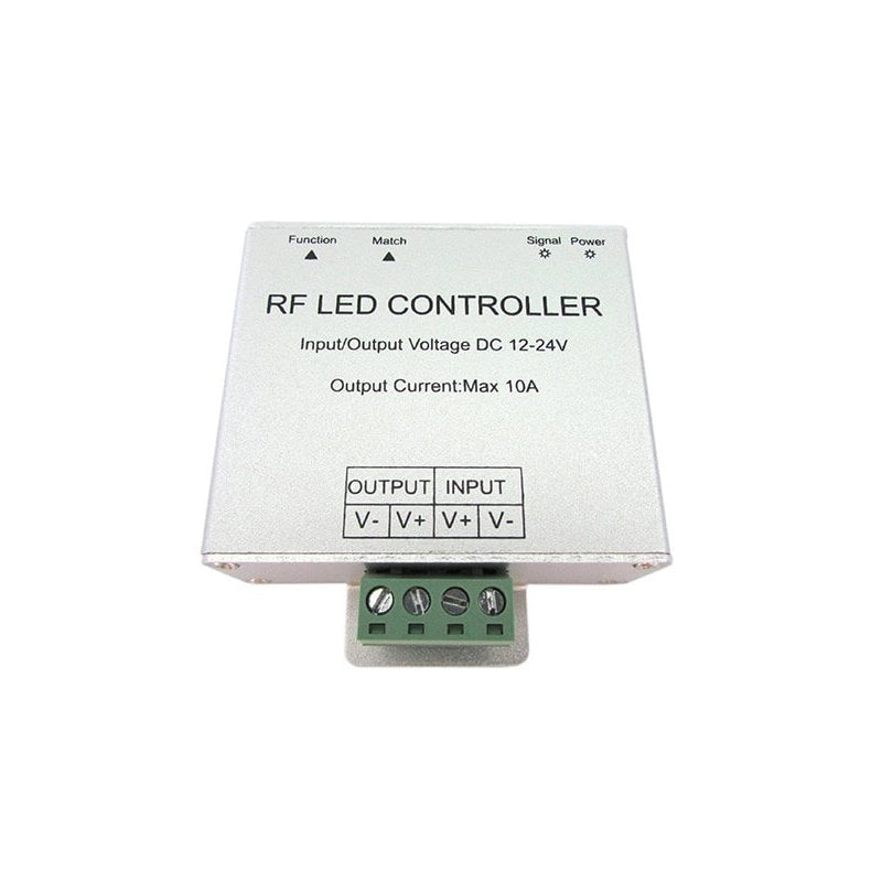 Led Dimmer Mono Colore 12V 24V 10A Con Telecomando RF Wireless Per Bobina Led RF303