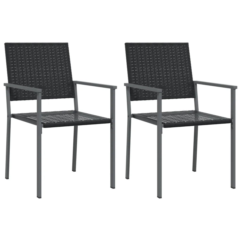 Set da Pranzo da Giardino 3 pz in Polyrattan e Acciaio 3187019