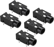 Connettore jack audio PCB montaggio femmina 3Pin - 5 pezzi - 3,5 mm - Accessori per elettronica