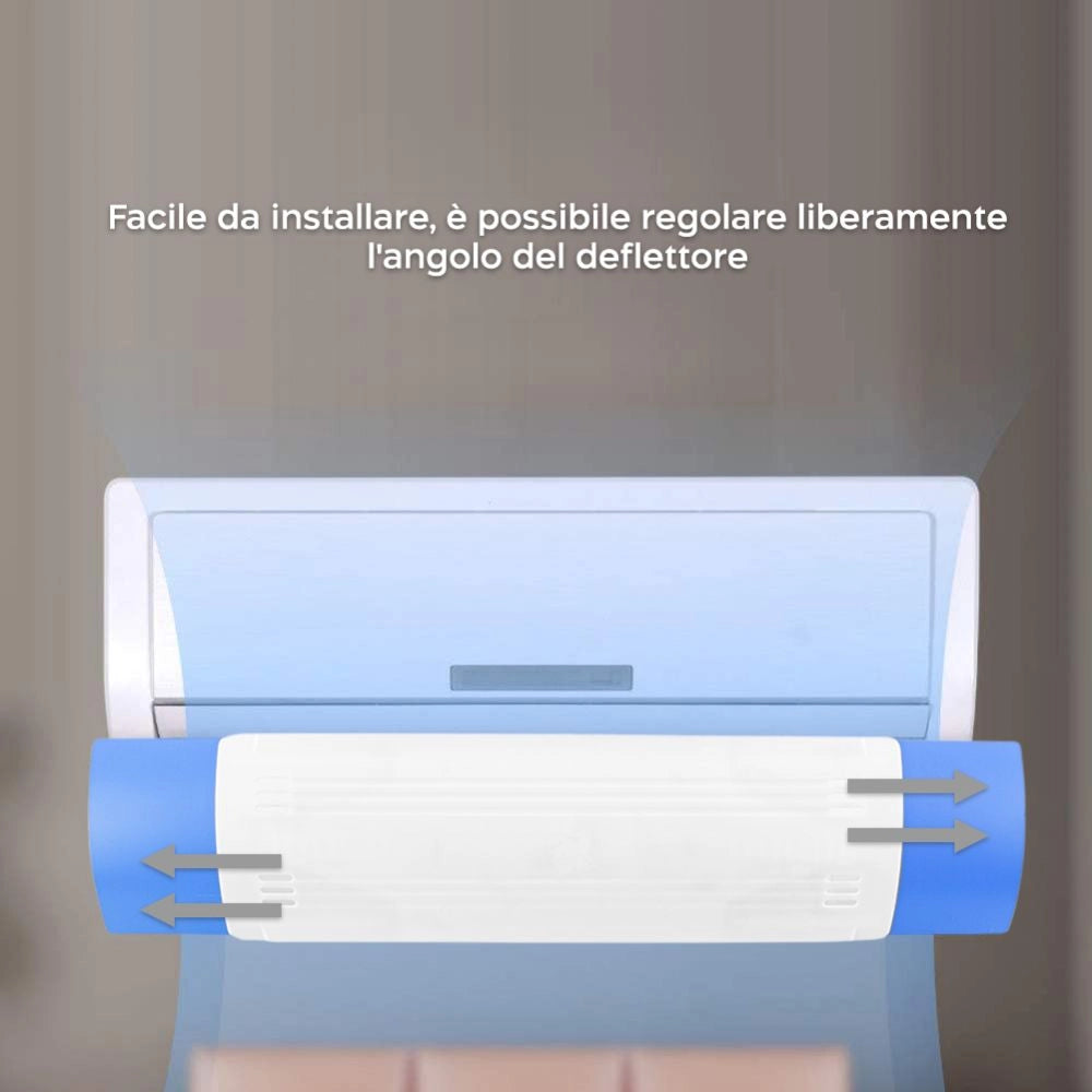 Deflettore condizionatore Aria Condizionata Climatizzatore Antivento JK-0200