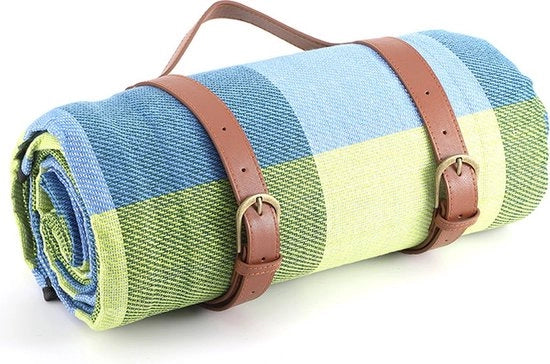 Tenda da picnic - Impermeabile - 200x200 cm - Esterno - Ripiegabile Tenda da picnic - Coperta da giardino - degenere portatile - Tenda da spiaggia - Per campeggio/park/giardino/spiaggia/picnic/camminata/barbecue