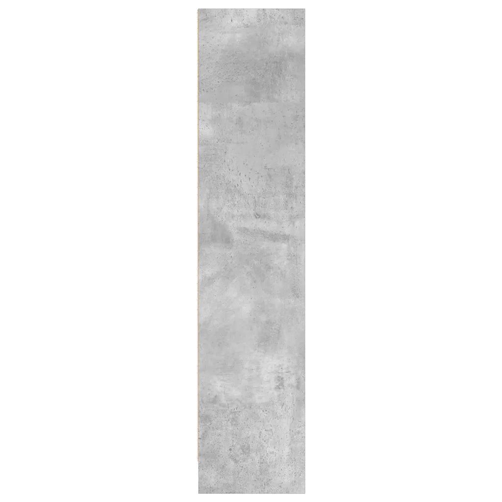 Libreria Grigio Cemento 80x24x109 cm in Legno Multistrato 857838