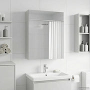 Mobiletto per specchio da bagno Bianco 50 x 14,5 x 70 cm
