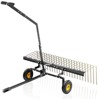 Strigliatore a molle trainato per prato 60" Larghezza di lavoro 148 cm Arieggiatore per trattorini Quad