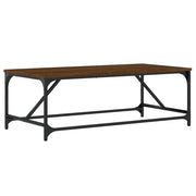Tavolino da salotto | Tavolino da caff¨¨ | Tavolino da Soggiorno Rovere Marrone100x50x35cm Legno Multistrato