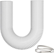 Ventilatieslang per difusore - Resistente al calore - Ø150mm - 5m con viti di fissaggio