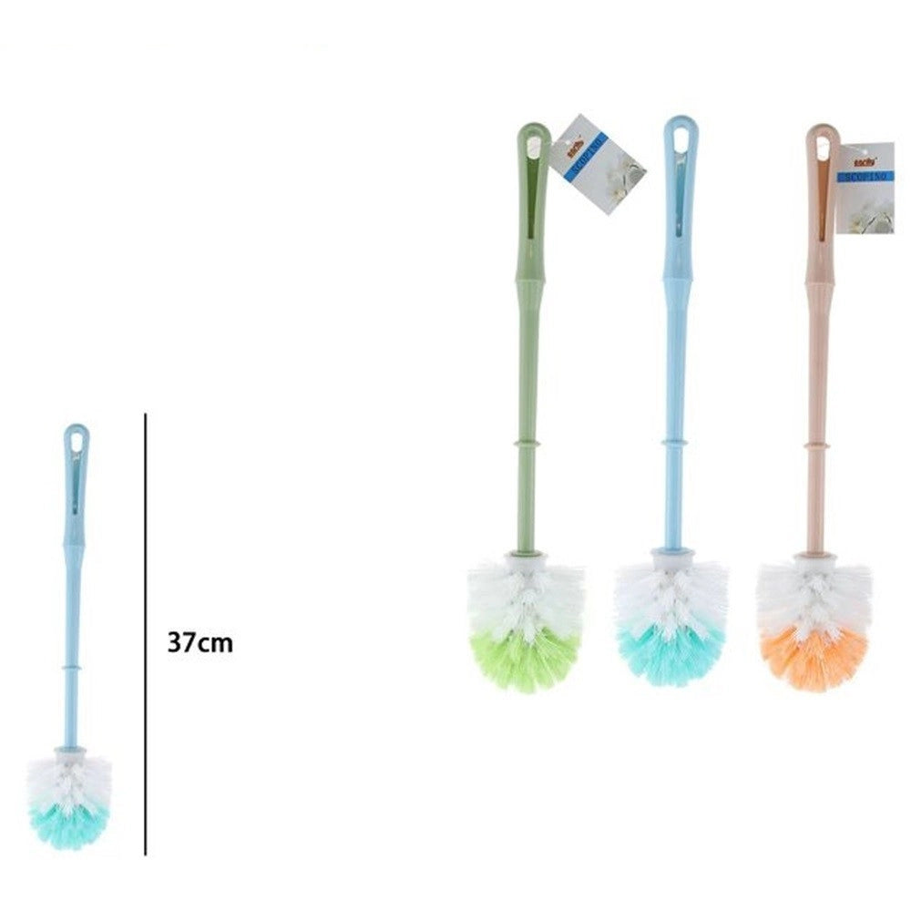 Trade Shop - Scopettino Scopino Ricambio Spazzolino Per Water Wc Bagno Colori Assortiti 87269 -