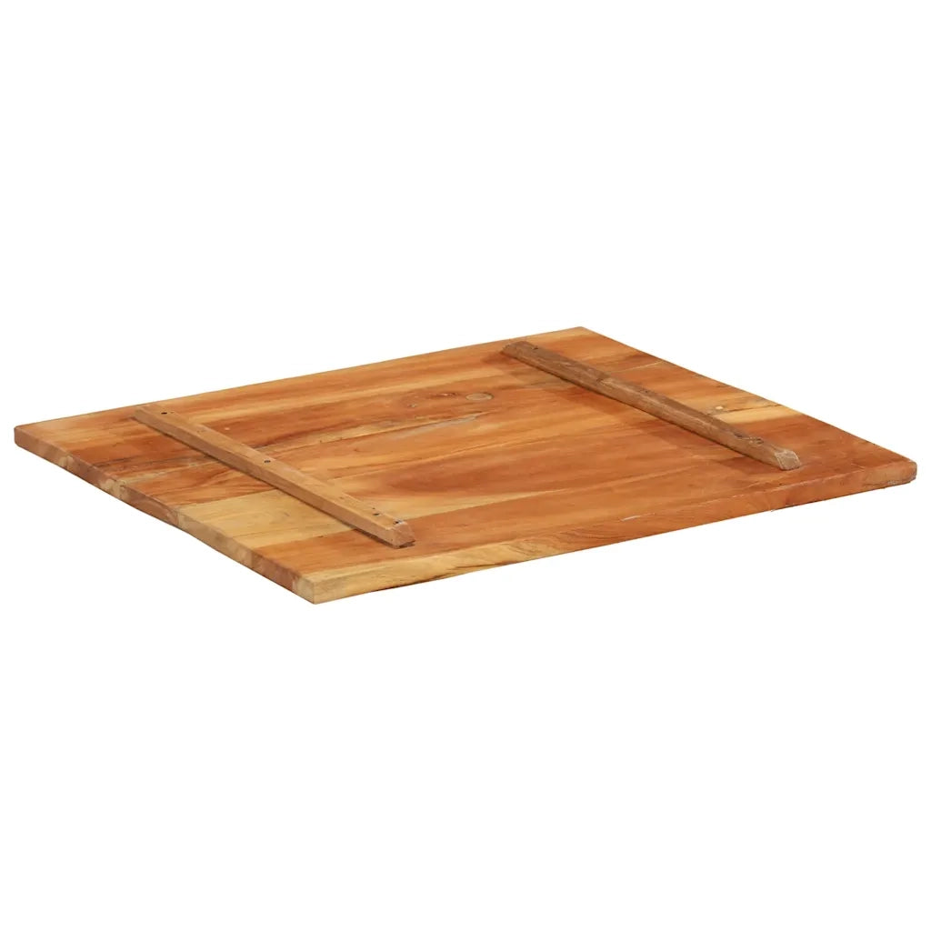 Piano Tavolo Rettangolare 70x80 cm 25-27 mm Legno di Recupero cod mxl 76754
