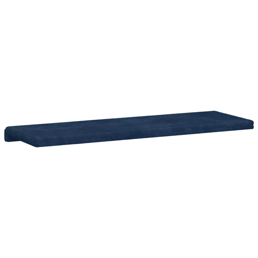 Cuscino per panchina Corduroy Morbido Blu navy Profondità 35 cm 42043377