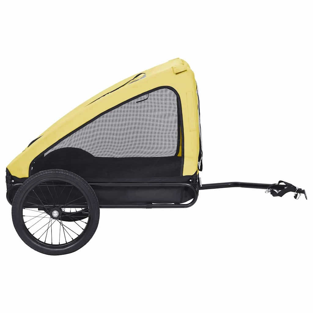 Rimorchio/carrello giallo per animali domestici 02_0044317