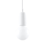 Lampada sospensione Matero 1 bianca E27 Pure Lume IP20