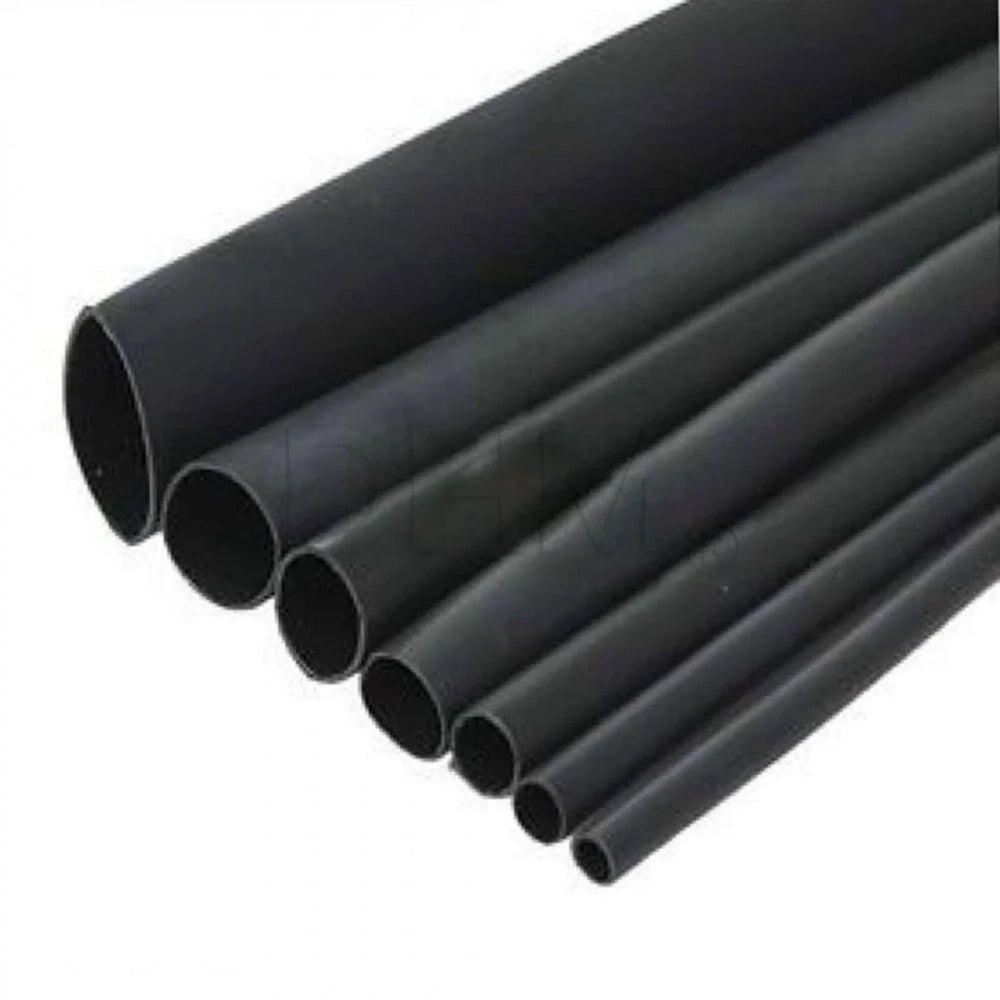 Raytech rgpo-b guaina termorestringente nera 1,2 m poliolefina reticolata *** diametro 2,4 millimetri, confezione 1