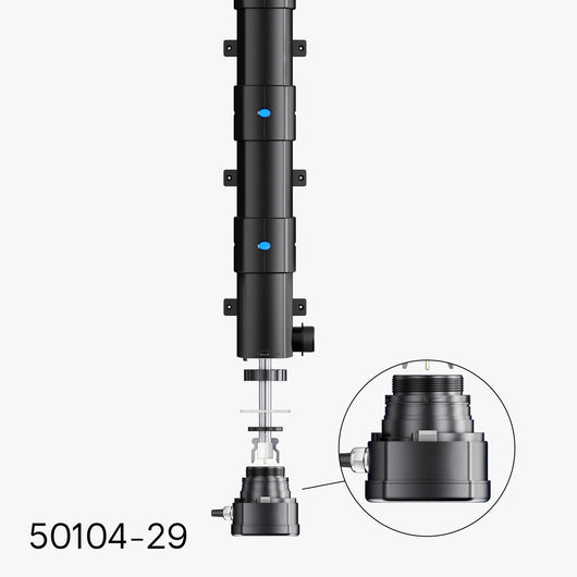 Unità di collegamento C di ricambio per chiarificatore per laghetti CUV-272C