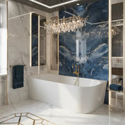 Vasca Da Bagno Angolare In Acrilico Bellanto Slim 170 Sinistra