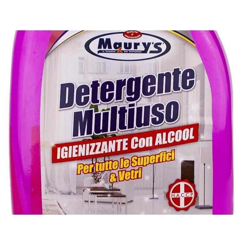 MAURY'S SPRAY 750ML MULTIUSO IGIENIZZANTE CON ALCOOL PER TUTTE LE SUPERFICI