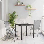 Set da Pranzo per Giardino 3 pcs Antracite 3379289