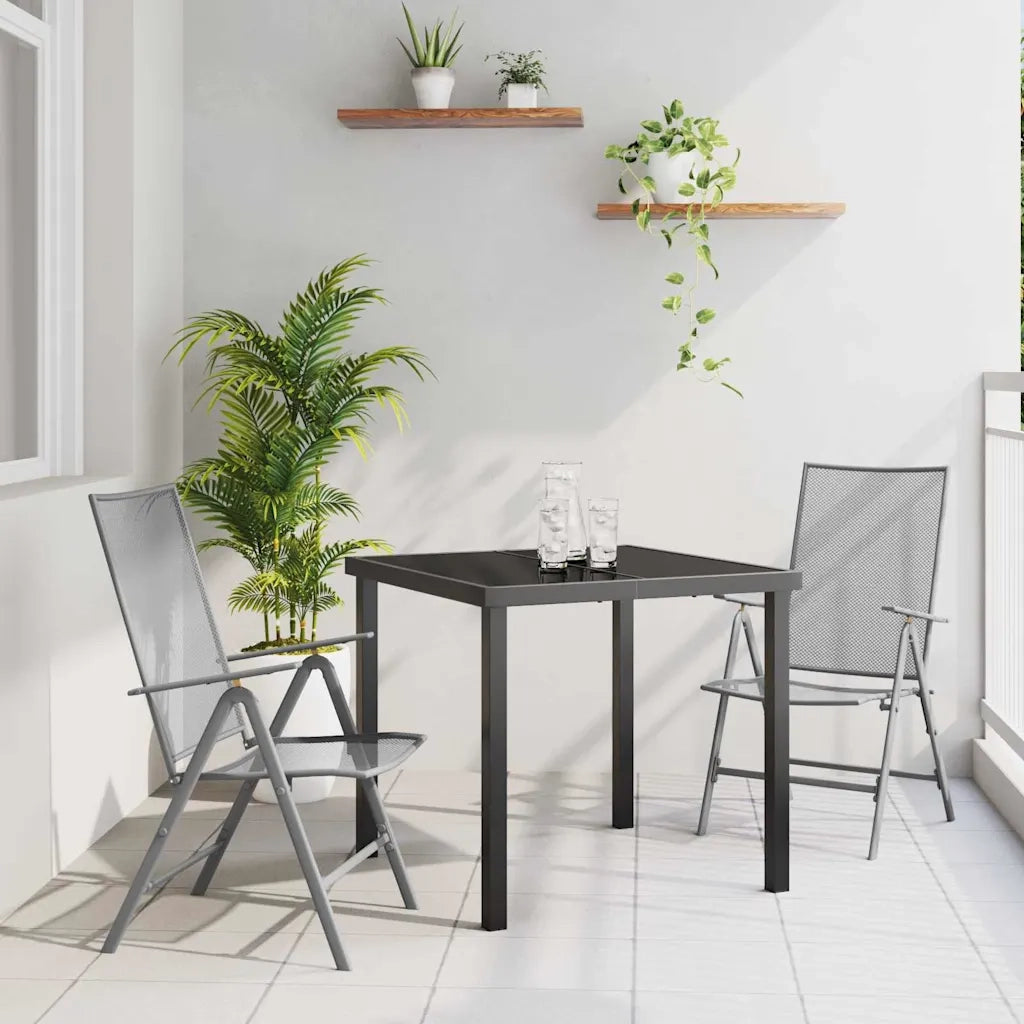 Set da Pranzo per Giardino 3 pcs Antracite 3379289