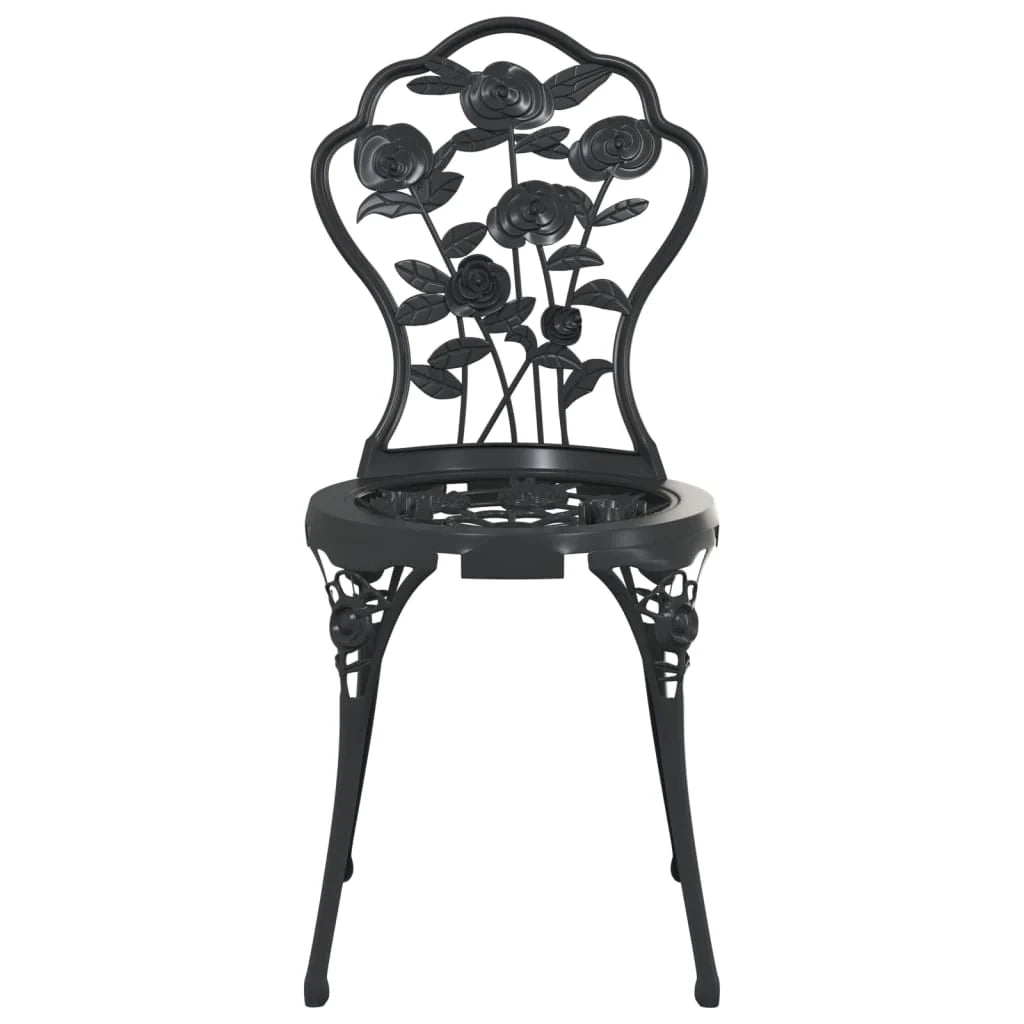 Set da bistrot da giardino in alluminio pressofuso nero da 3 pezzi mobili da esterno per patio 02_0013513