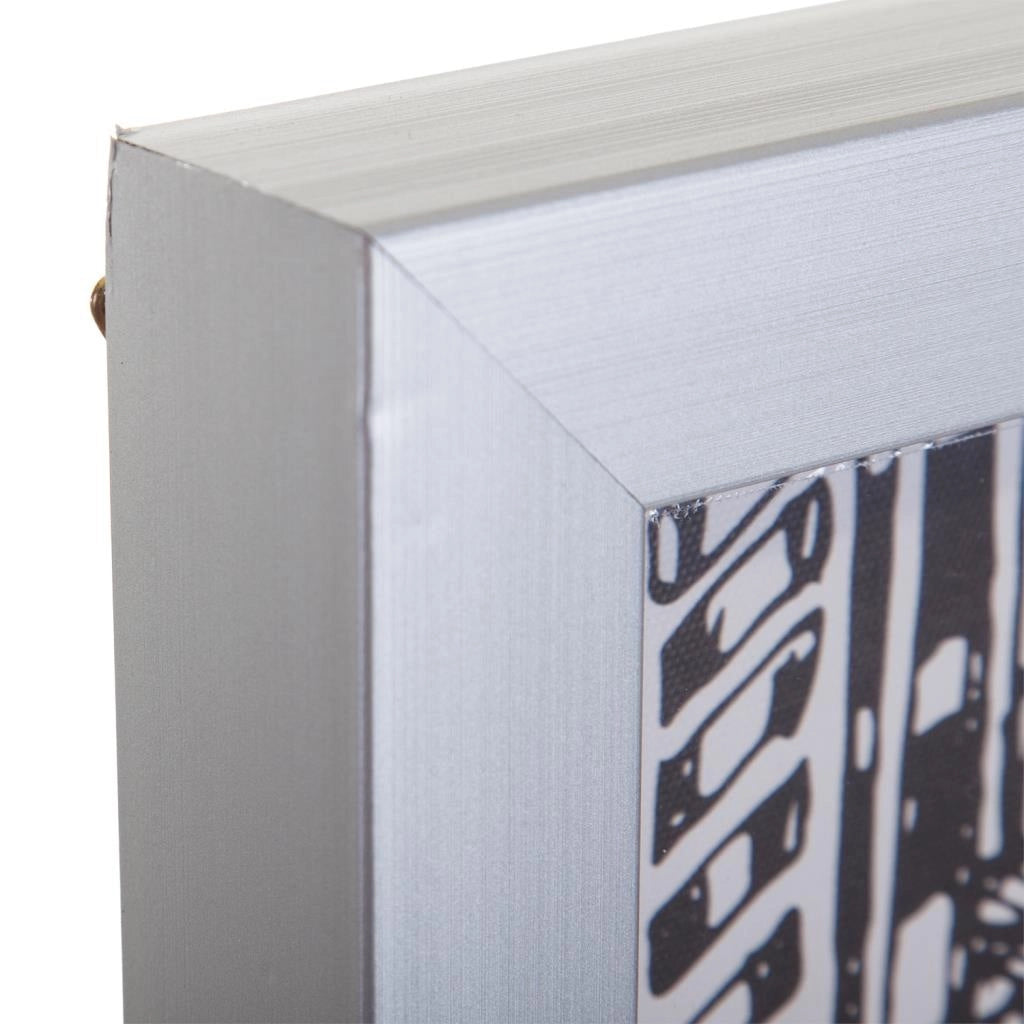 Quadro stampato doppia tela con cornice 80x80x4 h