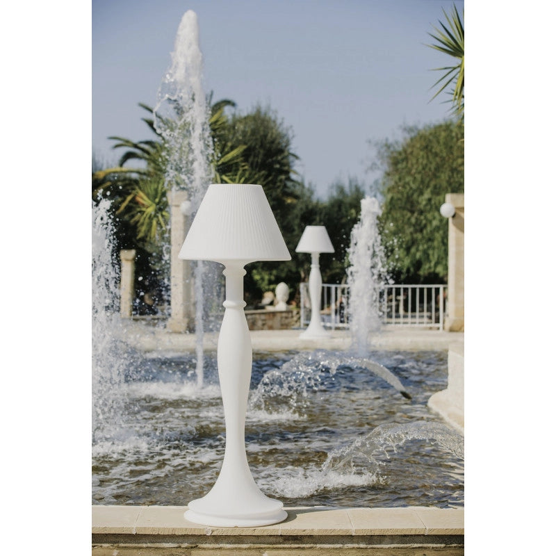 Lampada da terra di design H180 in polimero LED RGB per interno ed esterno - Made in Italy - Monacis