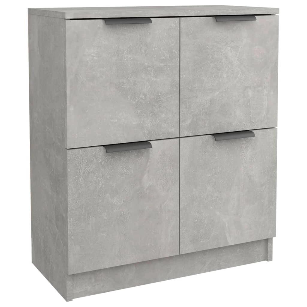 Buffet credenza cassettiera armadio mobile contenitore organizer per cucina soggiorno salotto 60 x 30 x 70 cm legno ingegnerizzato grigio 02_0031954